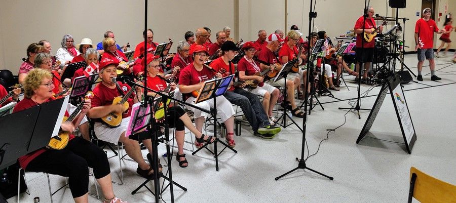 BUG & VUP performing at Canada Day Celebrations in Vernon July 2018