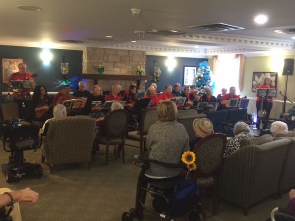 BUG performing for Alta Vista Manor November 2015