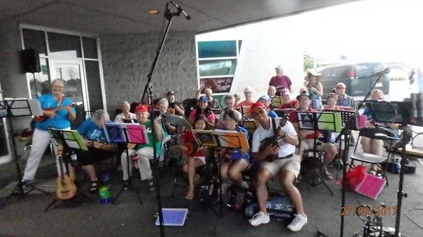 BUG performs for the Champions Ball Game August 2017